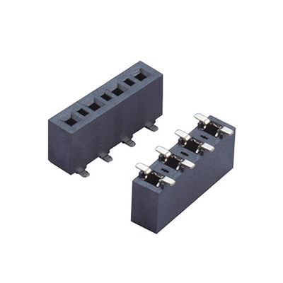 Male H3.0 Round Pin Header Connector Straight Smt Right Angle