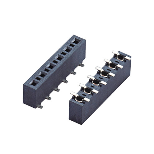 Male H3.0 Round Pin Header Connector Straight Smt Right Angle